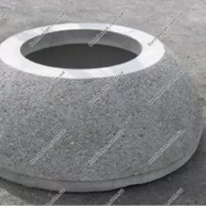 Форми для бетонного Вазону напівсфери Ø 60 см