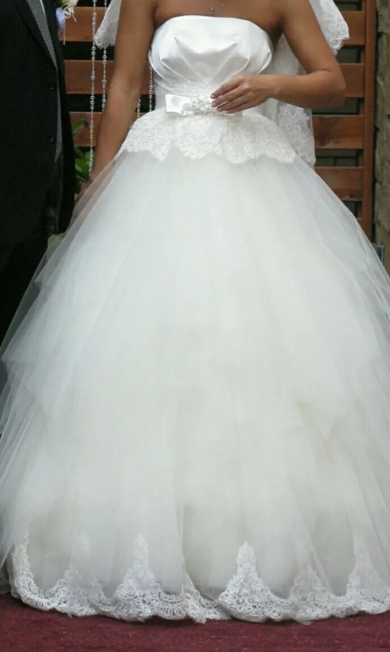 Продам б/у свадебное платье 3