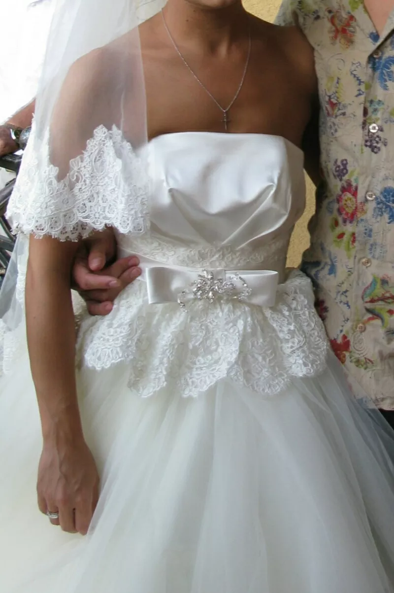 Продам б/у свадебное платье 4