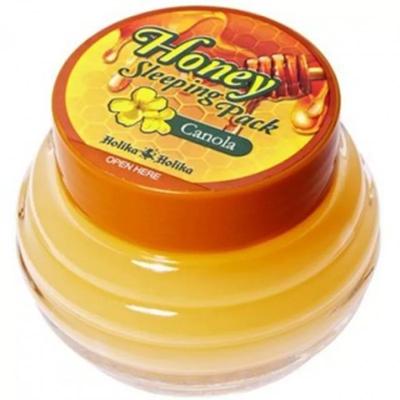 Holika Honey Sleeping Pack [Canola],  3 ml / Ночная маска для лица.  2