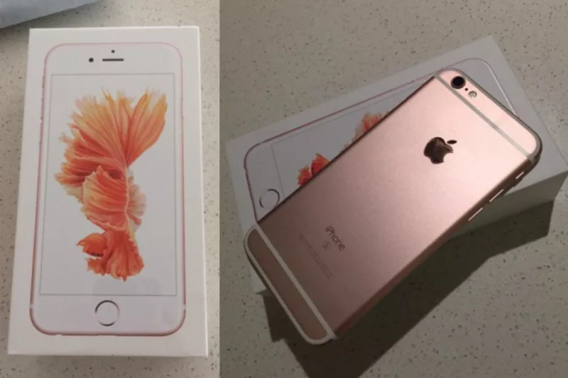 Новый Apple,  iPhone 6S розовое золото 128 ГБ 3