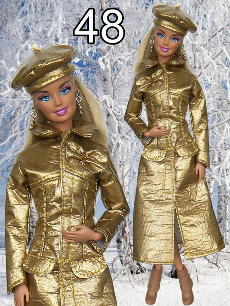 Повседневная Одежда для кукол Барби 24