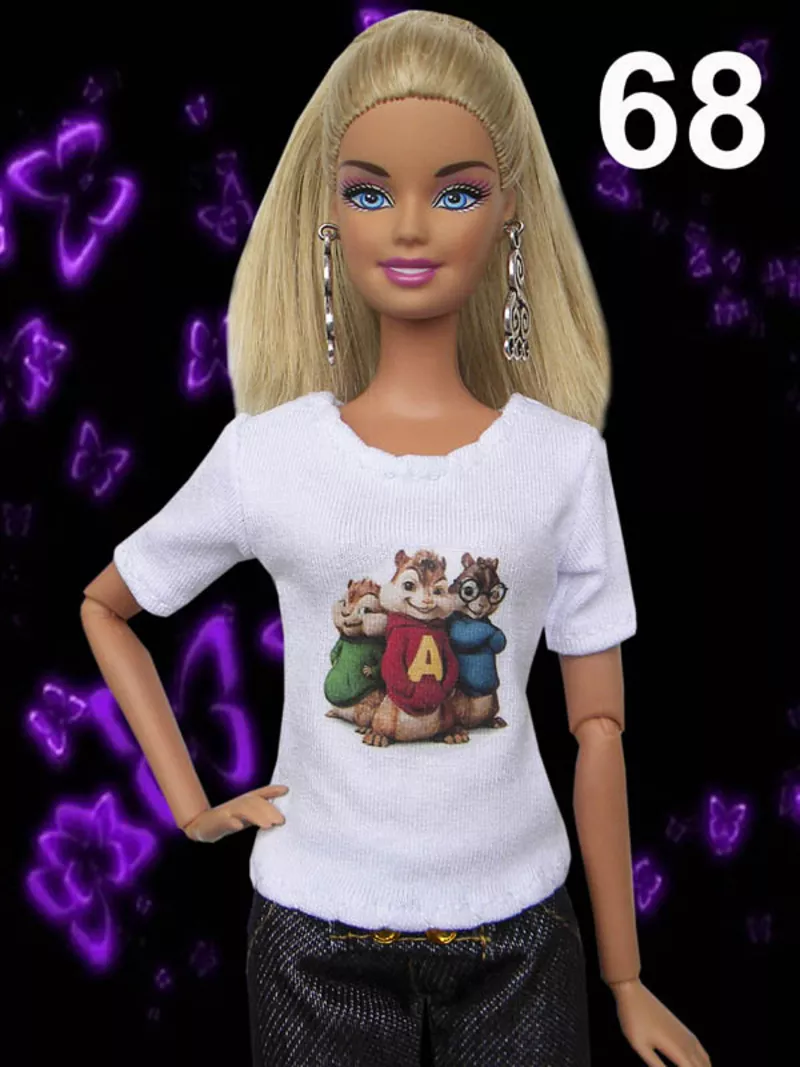 Повседневная Одежда для кукол Барби 31