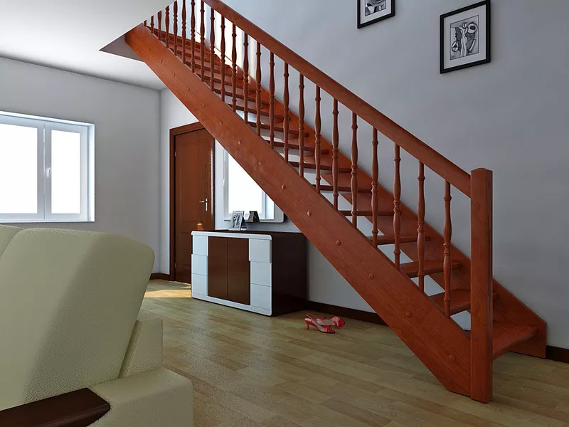 Сходи,  марші,  дерев'яні,  бетонні (деревянные лестницы,  лестница) 7