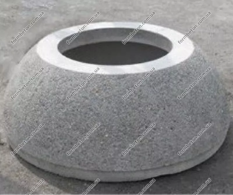 Форми для бетонного Вазону напівсфери Ø 60 см